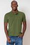 Imagem de Polo Masculina Piquet Bordada Polo Wear Verde Escuro