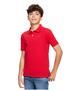 Imagem de Polo Tommy Hilfiger Infantil Manga Curta - Vermelho Hera - Tamanho 7