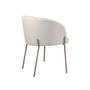 Imagem de Poltrona Atena com Base Fixa em Metal Due Decor