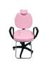Imagem de Poltrona Cadeira Para Salão Cabeleireiro Maquiagem Rosa Bebê