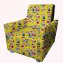 Imagem de Poltrona Cadeira Sofa Infantil Kids Angel