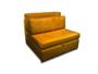 Imagem de Poltrona Cama Meca_MAsb que se Transforma em Sofá Cama Solteiro com 94 cm Resistente e Confortável em Sued Amarelo