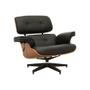 Imagem de Poltrona Charles Eames (Assento) Preto Rivatti