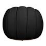 Imagem de Poltrona Concha com Almofada Base Fixa Veludo Preto - Belliv Decor