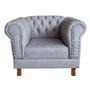 Imagem de Poltrona Decorativa Chesterfield Duque Capitonê Para Sala, Tv, Estar, Recepção