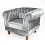 Imagem de Poltrona Decorativa Chesterfield Duque Capitonê Para Sala, Tv, Estar, Recepção