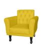 Imagem de Poltrona Decorativa Classic Amarelo - Malta Decor