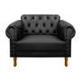 Imagem de Poltrona Decorativa Clássica Chesterfield Capitonê material sintético - SOFA STORE