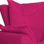 Imagem de Poltrona Decorativa Fenzzi Pés Palito Mel Sala de Espera Recepção Suede Pink - DAMAFFÊ MÓVEIS