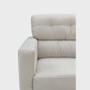 Imagem de Poltrona Decorativa Lunna Deluxe Sued Bege Escuro - Kimi Design