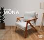 Imagem de Poltrona decorativa mona luxo - g2 home - suede