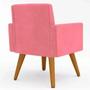 Imagem de Poltrona Decorativa Nina Suede Rosa - OTTOclass