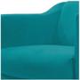 Imagem de Poltrona Decorativa Opala Quarto Suede Azul Tifanny - Kimi Design