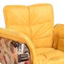 Imagem de Poltrona Decorativa Opalla III Suede Amarelo