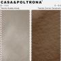 Imagem de Poltrona Decorativa Valentina Pés Palito Corano Caramelo/Suede Areia - CasaePoltrona