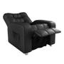 Imagem de Poltrona Do Papai Reclinavel Resistente Confortavel GM Korin Preto