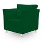 Imagem de Poltrona Lisboa Para Sala, Escritório, Salão ,Quarto Suede Verde-ALTO PADRÃO