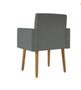 Imagem de Poltrona Nina Pés Palito - Suede - Palladium Decor