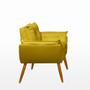 Imagem de Poltrona Opala Decorativa - Escritório - Recepção - Amarelo