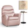 Imagem de Poltrona Relaxante Design Retrátil Grecia Rose Para Idosos