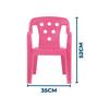 Imagem de Poltroninha Infantil Resistente Modular Cadeira com Apoio de Braços Kids