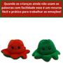 Imagem de Polvinho Fofo Pelucia Verde Feliz Bravo Humor Bipolar