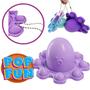 Imagem de Polvinho Reversível Pop It Silicone Roxo e Azul Tik Tok Yes Toys