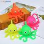 Imagem de Polvo de Apertar com Luz Squishy Fidget Toys Anti Ansiedade Stress 