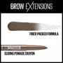 Imagem de Pomada para Sobrancelhas Maybelline Brow Extensions Fiber - 255 Marrom Claro