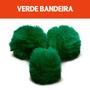 Imagem de Pompom - Pelúcia 70 Mm - 30 Unidades - Verde Bandeira - Nº: 540 - Nybc