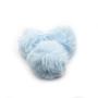 Imagem de Pompom Pelúcia Azul Claro 50mm 1un 7g Pelo Felpudo Artesanato Com Alça