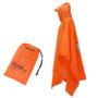 Imagem de Poncho de Chuva 3 em 1 à Prova d'Água com Capuz e Mangas Longas - Ideal para Motocicleta, Camping e Hiking