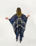 Imagem de Poncho Feminino de Lã Estampado Oversize Recanto 