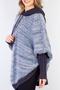 Imagem de Poncho feminino de malha patchwork 60003