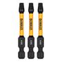 Imagem de Ponta Torx T25 FlexTorq 2-1/4 - 3 Peças DWAF2TX25IR3 DeWalt