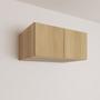 Imagem de Ponte Modular 80cm com 2 Portas Jade Cabecasa Madeiramadeira
