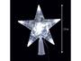 Imagem de Ponteira Natal Estrela Led 10 Lâmpadas Brancas 17cm - Magizi