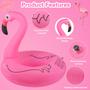 Imagem de Pool Float Sinbyuer Flamingo inflável 1,07 m para adultos