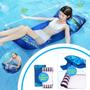 Imagem de Pool Floats Tomasta Water Hammock, tamanho adulto, 4 pacotes