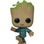 Imagem de Pop Funko Groot De Macacão Dançando 1192 I Am Baby Marvel