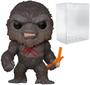 Imagem de POP Godzilla vs Kong - King Kong Funko Pop com cicatrizes de batalha! Boneco de vinil (fornecido com capa protetora Pop Box compatível), multicolorida