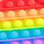 Imagem de Pop It Aleatório Fidget Toy Anti Stress p Apertar Colorido