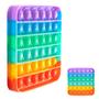 Imagem de Pop It Aleatório Fidget Toy Anti Stress p Apertar Colorido
