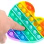 Imagem de Pop It Aleatório Fidget Toy Anti Stress p Apertar Colorido
