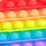 Imagem de Pop It Aleatório Fidget Toy Anti Stress p Apertar Colorido