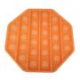 Imagem de Pop-it - Brinquedo Infantil Aperta Pop Glitter - Octogono Laranja - 44065 TOYNG