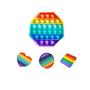 Imagem de Pop It Brinquedo Kit Com 4 Peças Pop It Ant Stress Popit