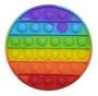 Imagem de Pop It Fidget Toy Empurre Pop Bubble Fidget Sensorial Toy - Circulo Colorido