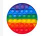 Imagem de Pop It Fidget Toy Empurre Pop Bubble Fidget Sensorial Toy