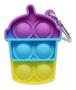 Imagem de Pop It Fidget Toy Pop Bubble Mini Chaveiro Cup Cake Roxo